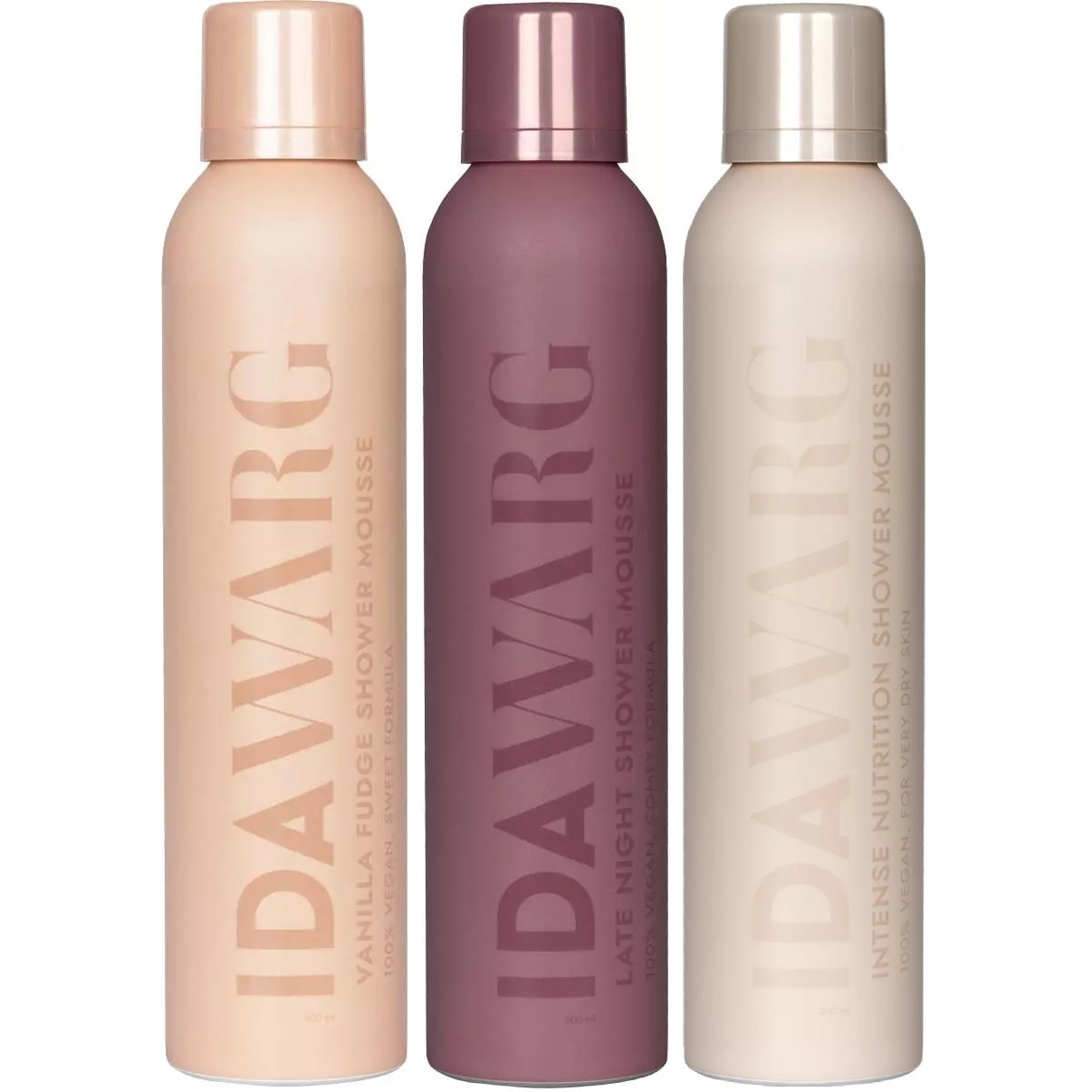 Ida Warg Shower Mousse Trio