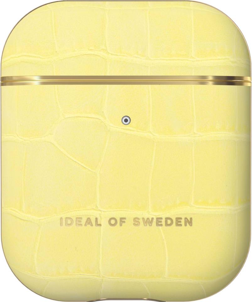 iDeal of Sweden Atelier AirPods Case Lemon Croco