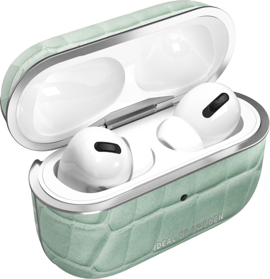 iDeal of Sweden Atelier AirPods Case Pro Mint Croco
