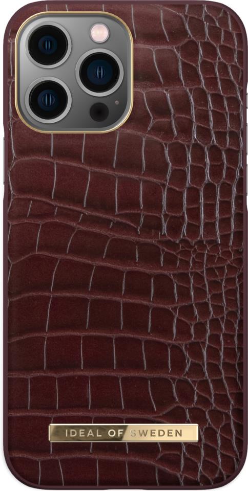 IDEAL OF SWEDEN Atelier Case iPhone 13 PRO MAX Scarlet Croco