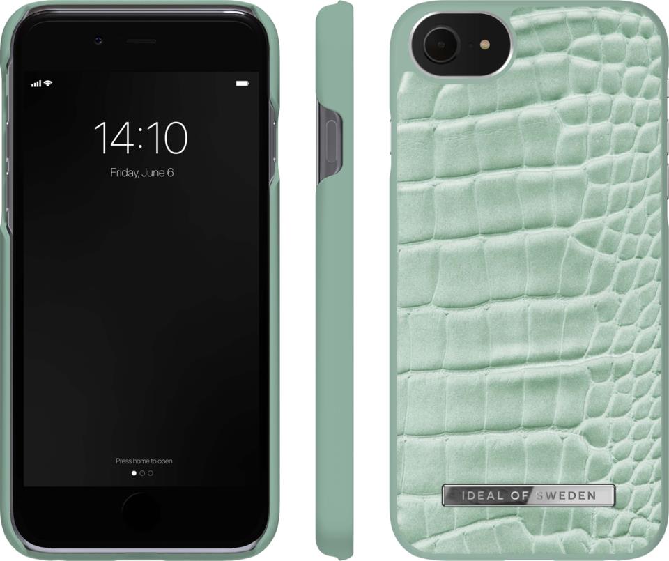 iDeal of Sweden Atelier Case iPhone 6/6S/7/8/SE Mint Croco
