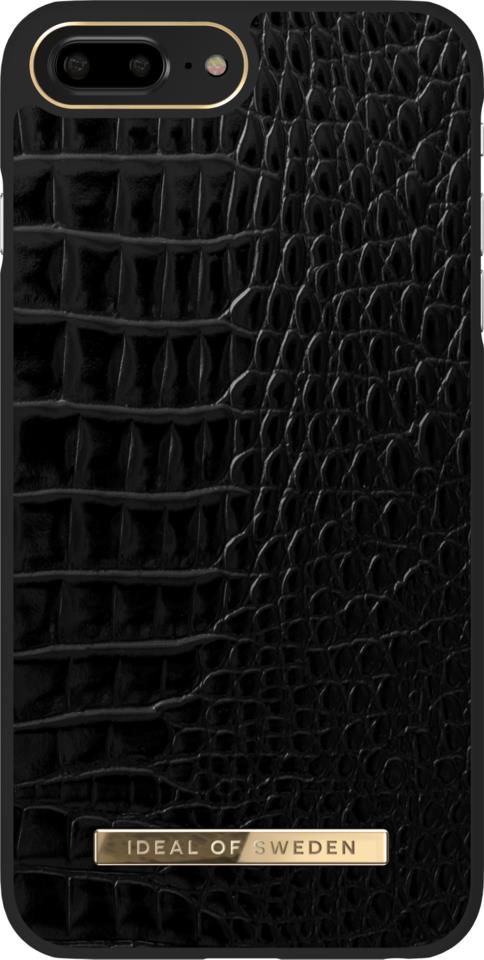 IDEAL OF SWEDEN Atelier Case iPhone 8/7/6/6S P Neo Noir Croc