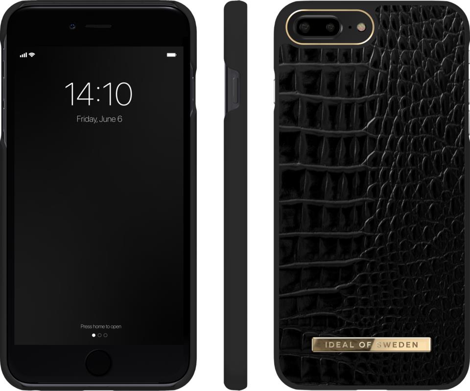 IDEAL OF SWEDEN Atelier Case iPhone 8/7/6/6S P Neo Noir Croc