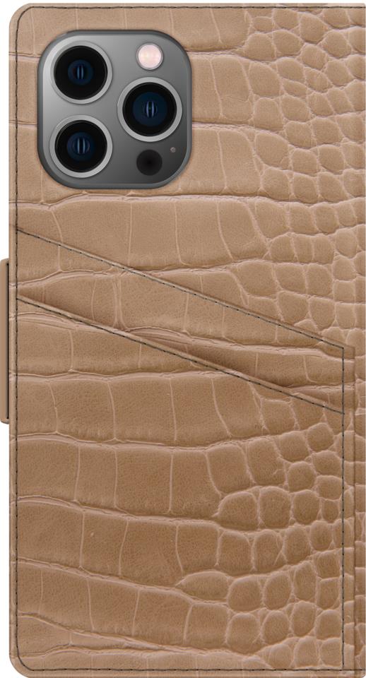 IDEAL OF SWEDEN Atelier Wallet iPhone 13 PRO MAX Camel Croco