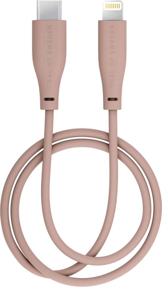 IDEAL OF SWEDEN Charging Cable 1m USB C-lightning Blush Pink
