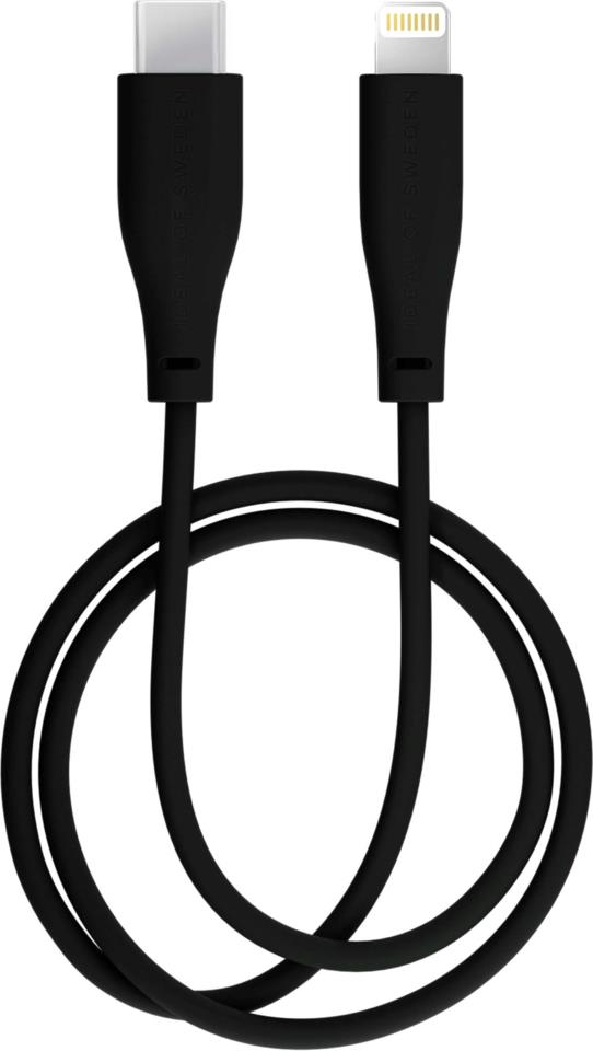 IDEAL OF SWEDEN Charging Cable 1m USB C-lightning Coal Black