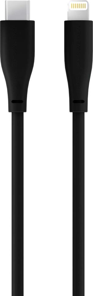 IDEAL OF SWEDEN Charging Cable 1m USB C-lightning Coal Black
