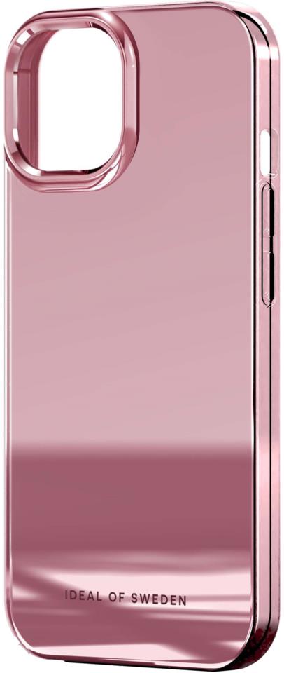 IDEAL OF SWEDEN Clear Case iPhone 15 Mirror Rose Pink