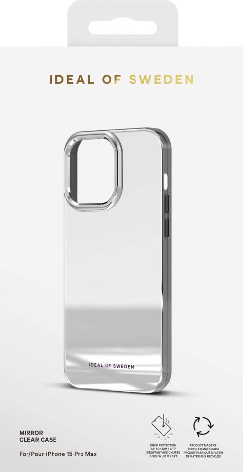 IDEAL OF SWEDEN Clear Case iPhone 15 Pro Max Mirror