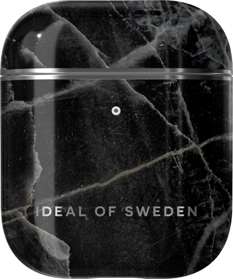 IDEAL OF SWEDEN Fashion AirPods Case Black Thunder Marble