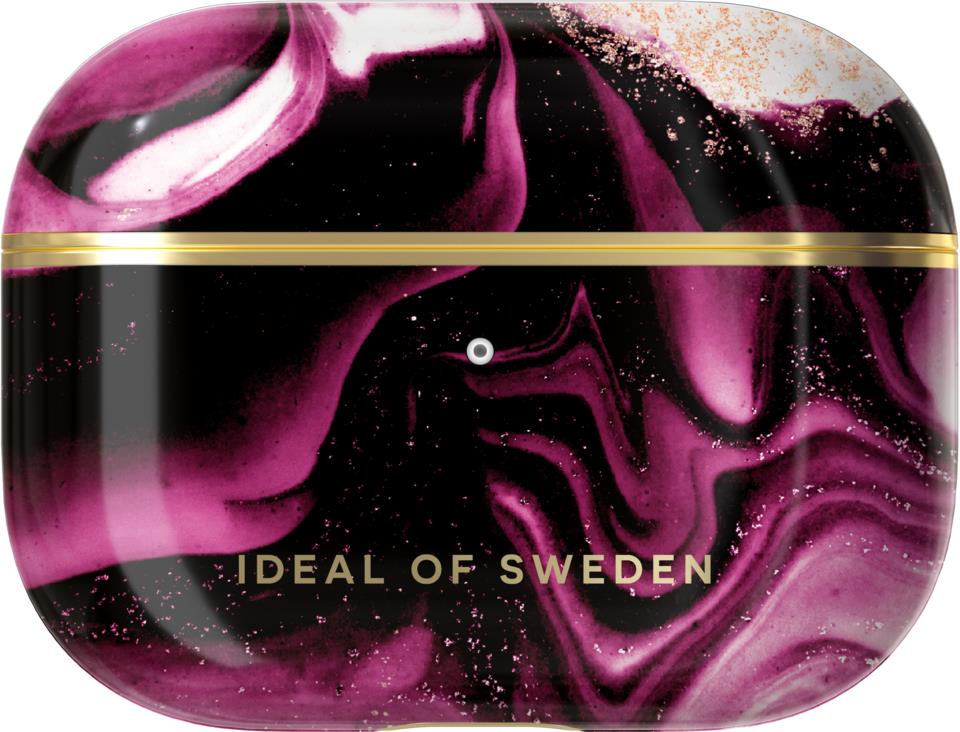 IDEAL OF SWEDEN Fashion AirPods Case Pro Golden Ruby Marble