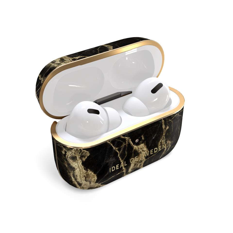 IDEAL OF SWEDEN Fashion AirPods Case Pro Golden Smoke Marble