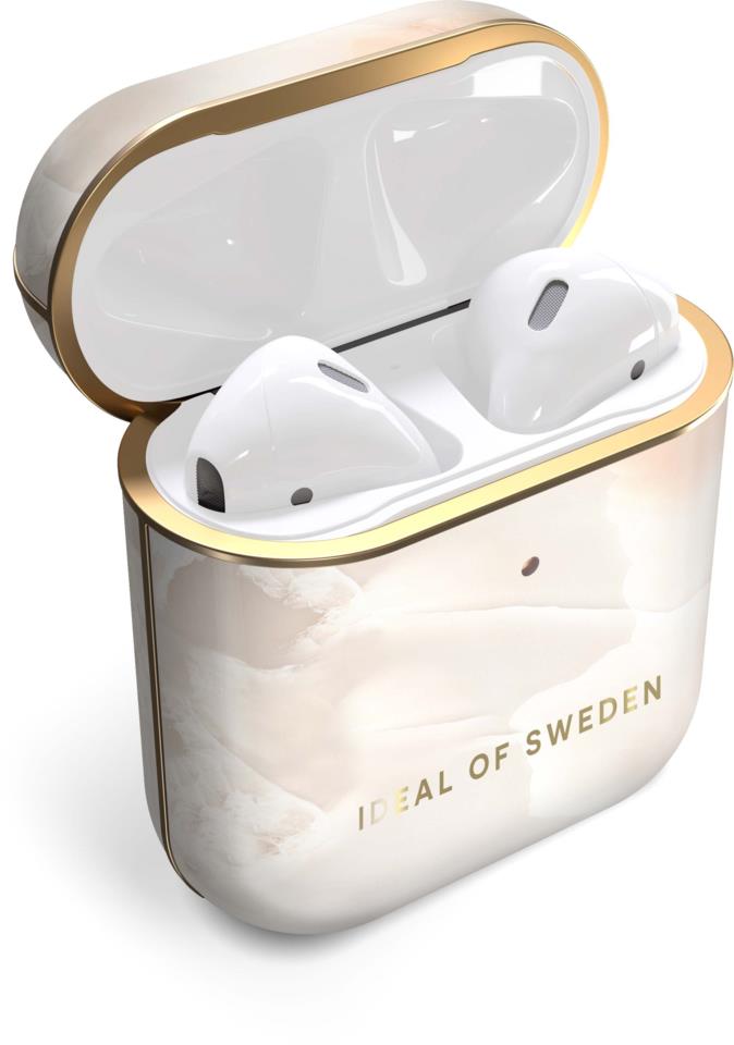 iDeal of Sweden Fashion AirPods Case Rose Pearl Marble