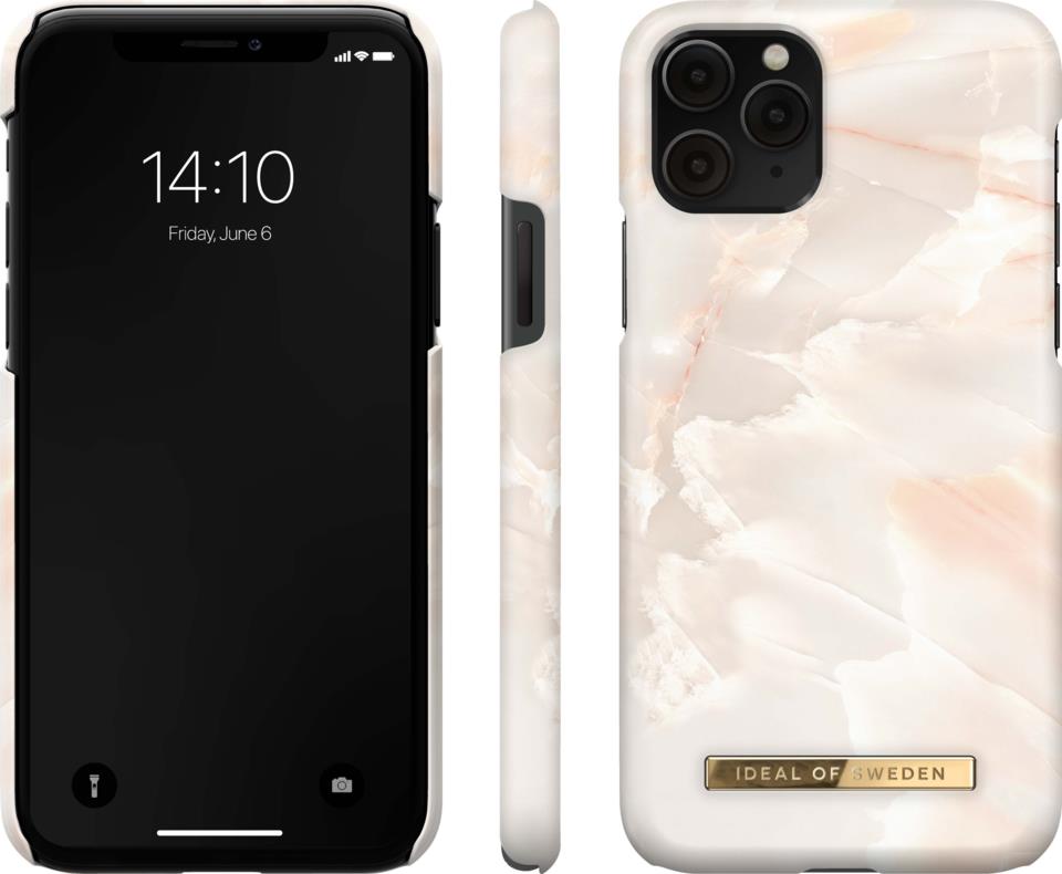 iDeal of Sweden Fashion Case iPhone 11 Pro/XS/X Rose Pearl Marble
