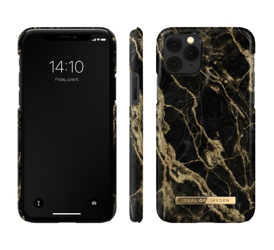 IDEAL OF SWEDEN Fashion Case iPhone 11 Pro/XS/X Golden Smoke