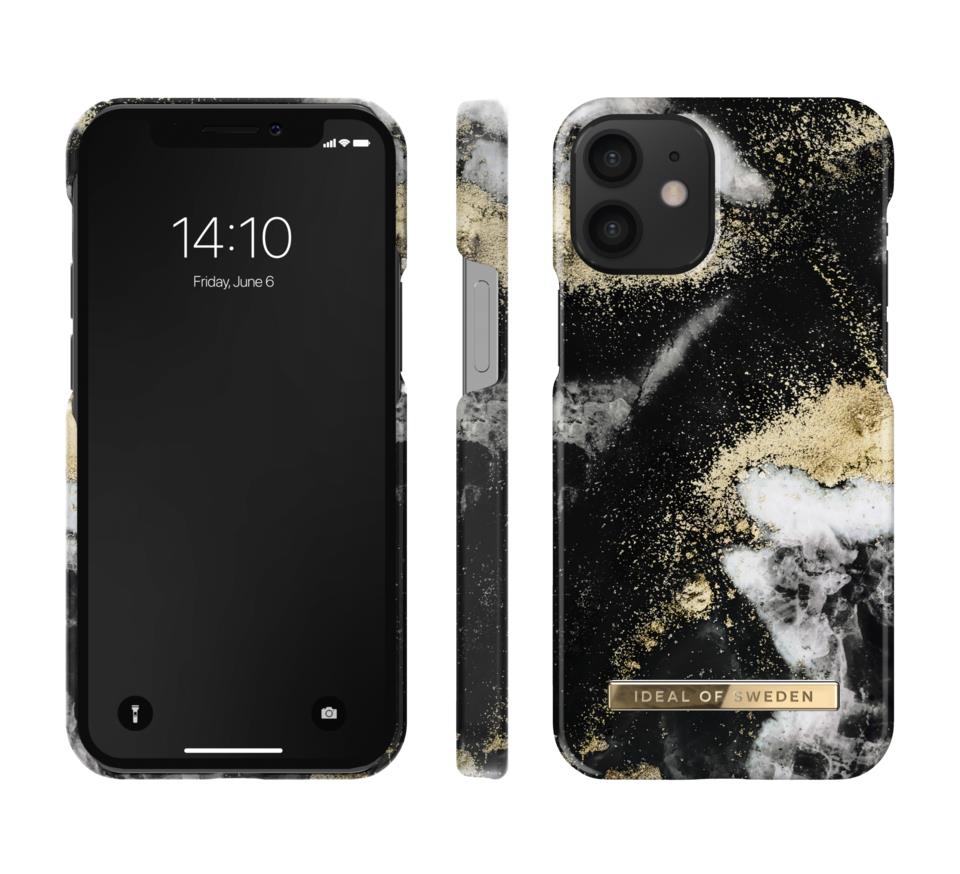 IDEAL OF SWEDEN Fashion Case iPhone 12 Mini Black Galaxy Mrb