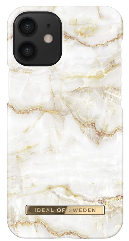 IDEAL OF SWEDEN Fashion Case iPhone 12 Mini GoldenPearlMarbl