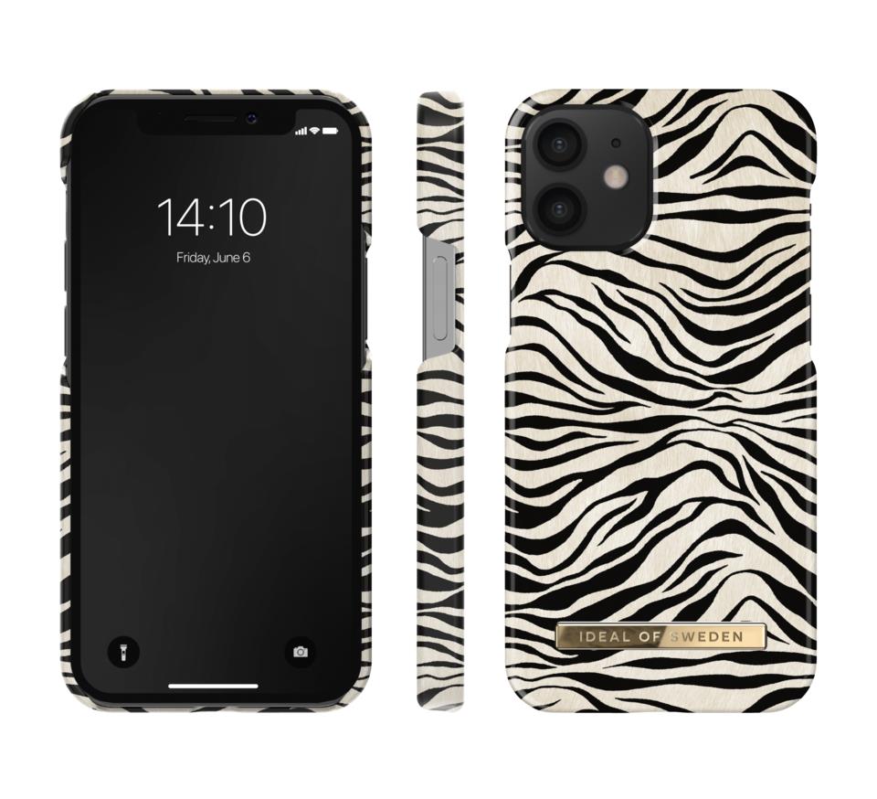 IDEAL OF SWEDEN Fashion Case iPhone 12 Mini Zafari Zebra