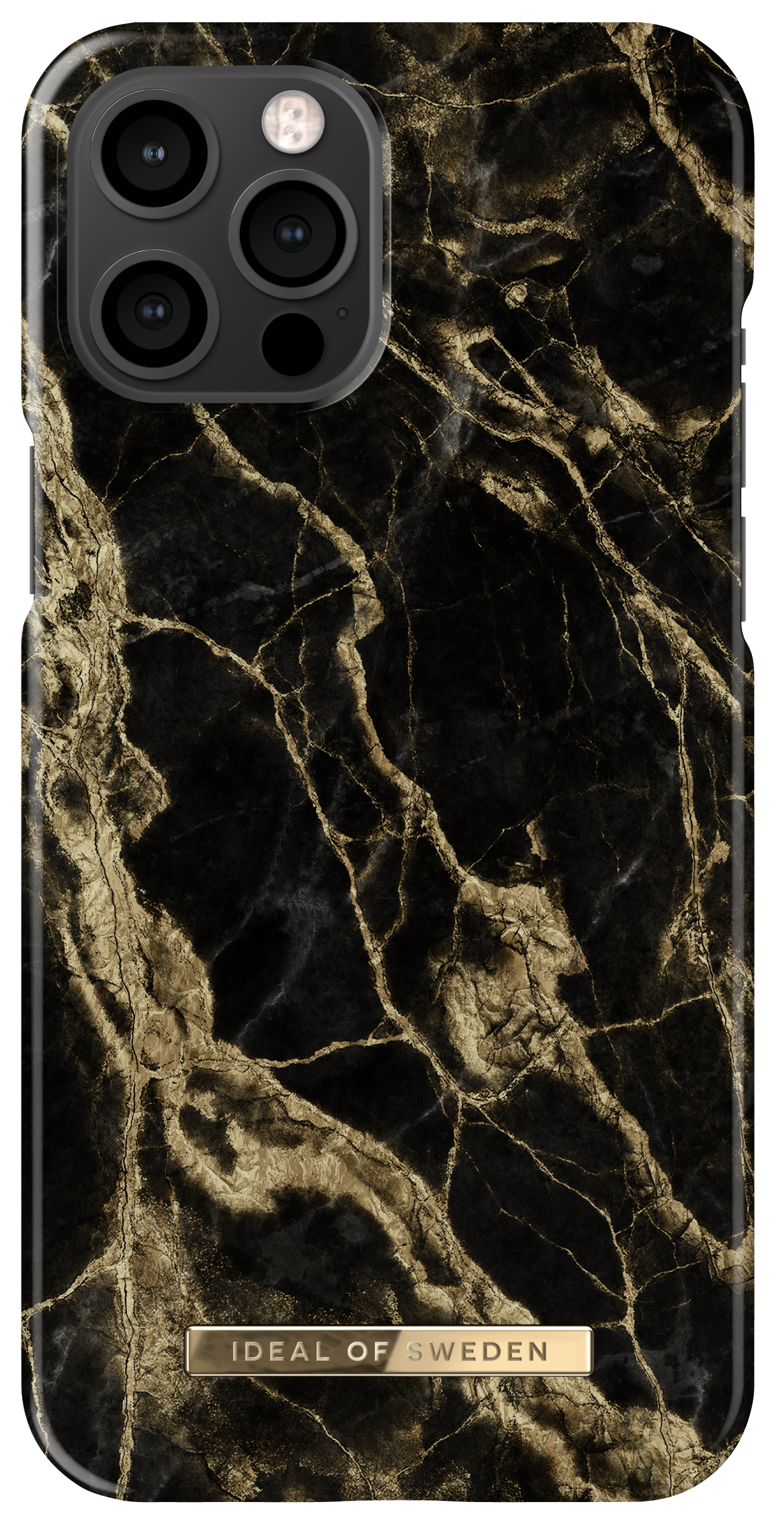 Ideal Of Sweden Iphone 12 Pro Max Fashion Case Golden Smoke Marble Lyko Com