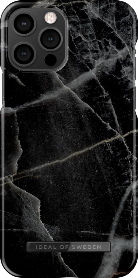 IDEAL OF SWEDEN Fashion Case iPhone 12/12 PRO Black Thunder Marble