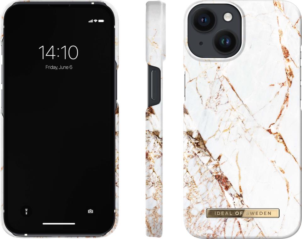 IDEAL OF SWEDEN Fashion Case iPhone 13/14 Carrara Gold