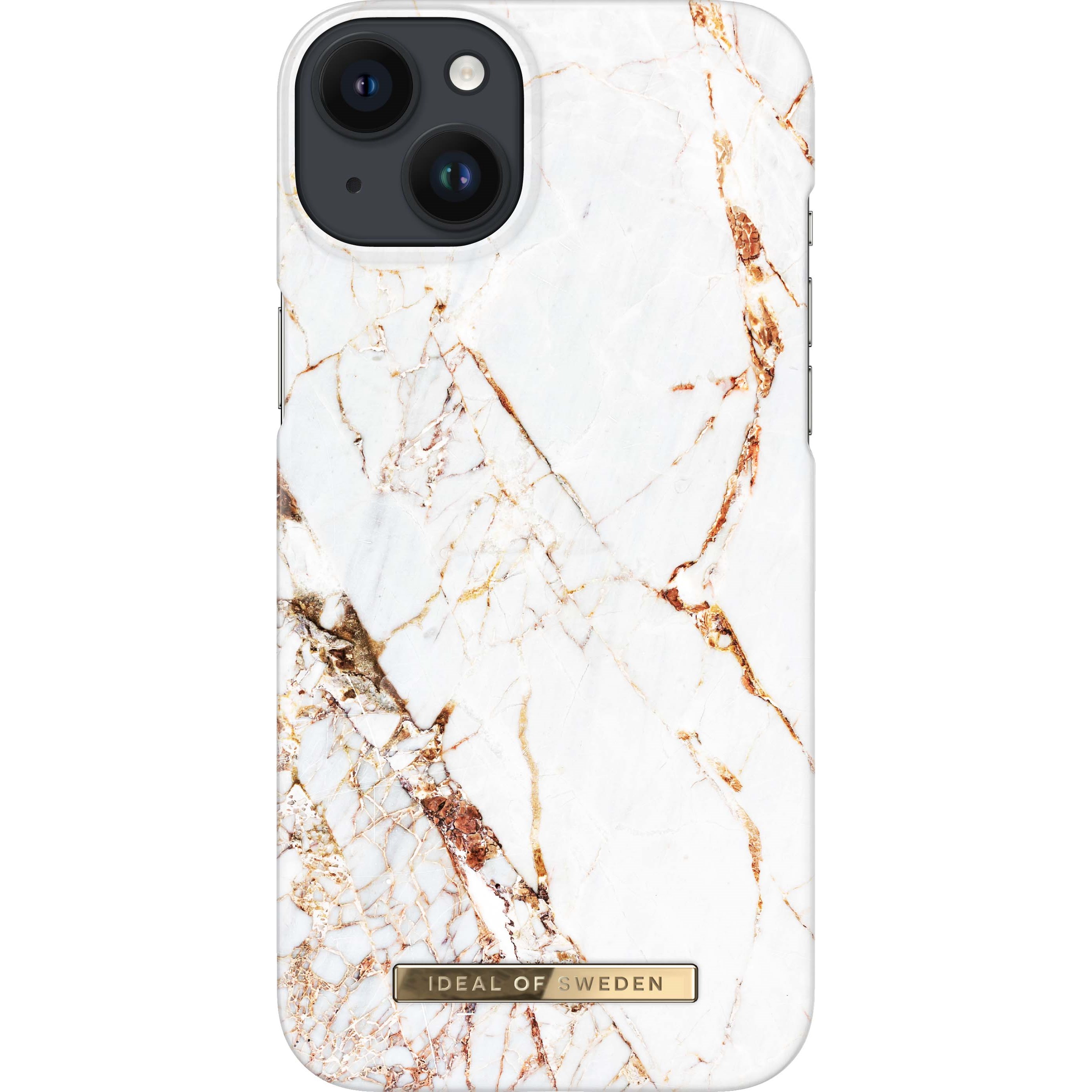 Läs mer om iDeal of Sweden iPhone 14 Plus Fashion Case Carrara Gold
