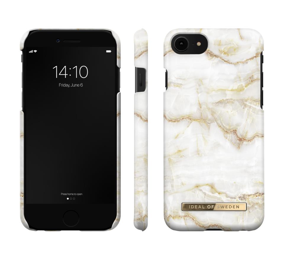 IDEAL OF SWEDEN Fashion Case iPhone 8/7/6/6s/SE Golden Pearl