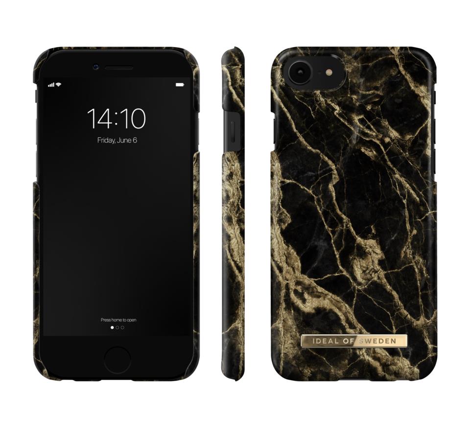 IDEAL OF SWEDEN Fashion Case iPhone 8/7/6/6s/SE Golden Smoke