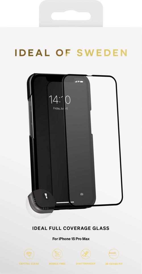 IDEAL OF SWEDEN Full Coverage Glass iPhone 15 Pro Max