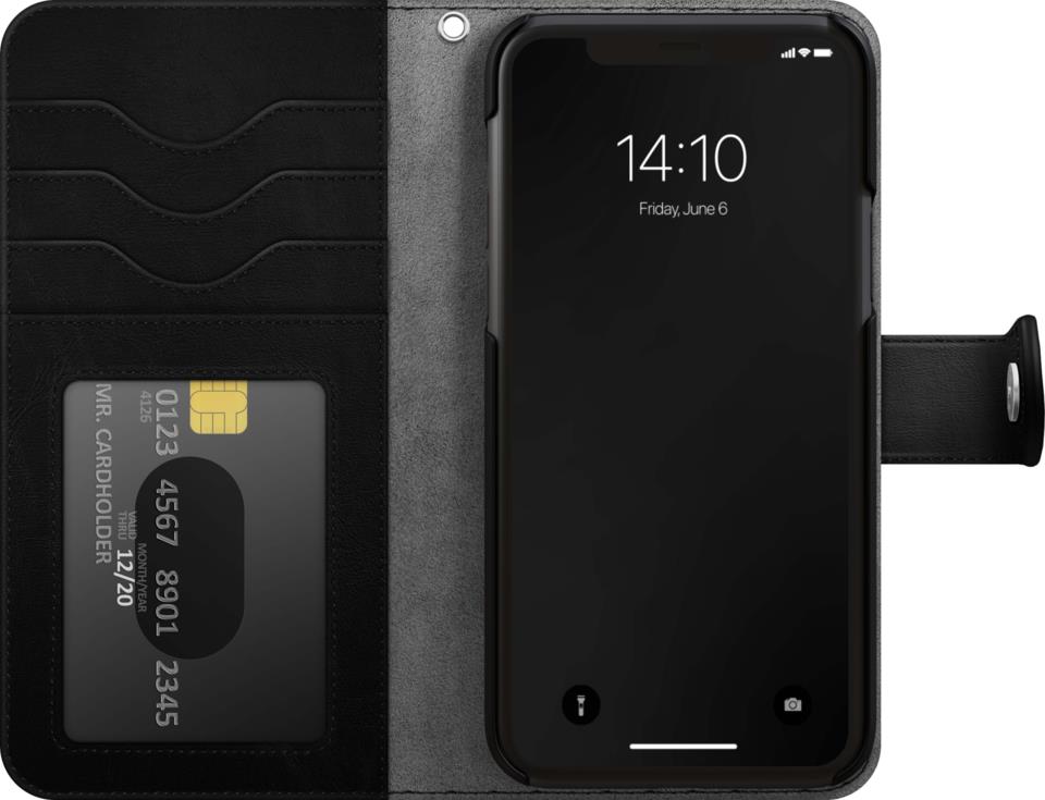 IDEAL OF SWEDEN Magnet Wallet+ iPhone 14 Pro Max Black