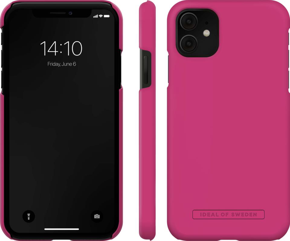IDEAL OF SWEDEN Seamless Case iPhone 11/XR Magenta