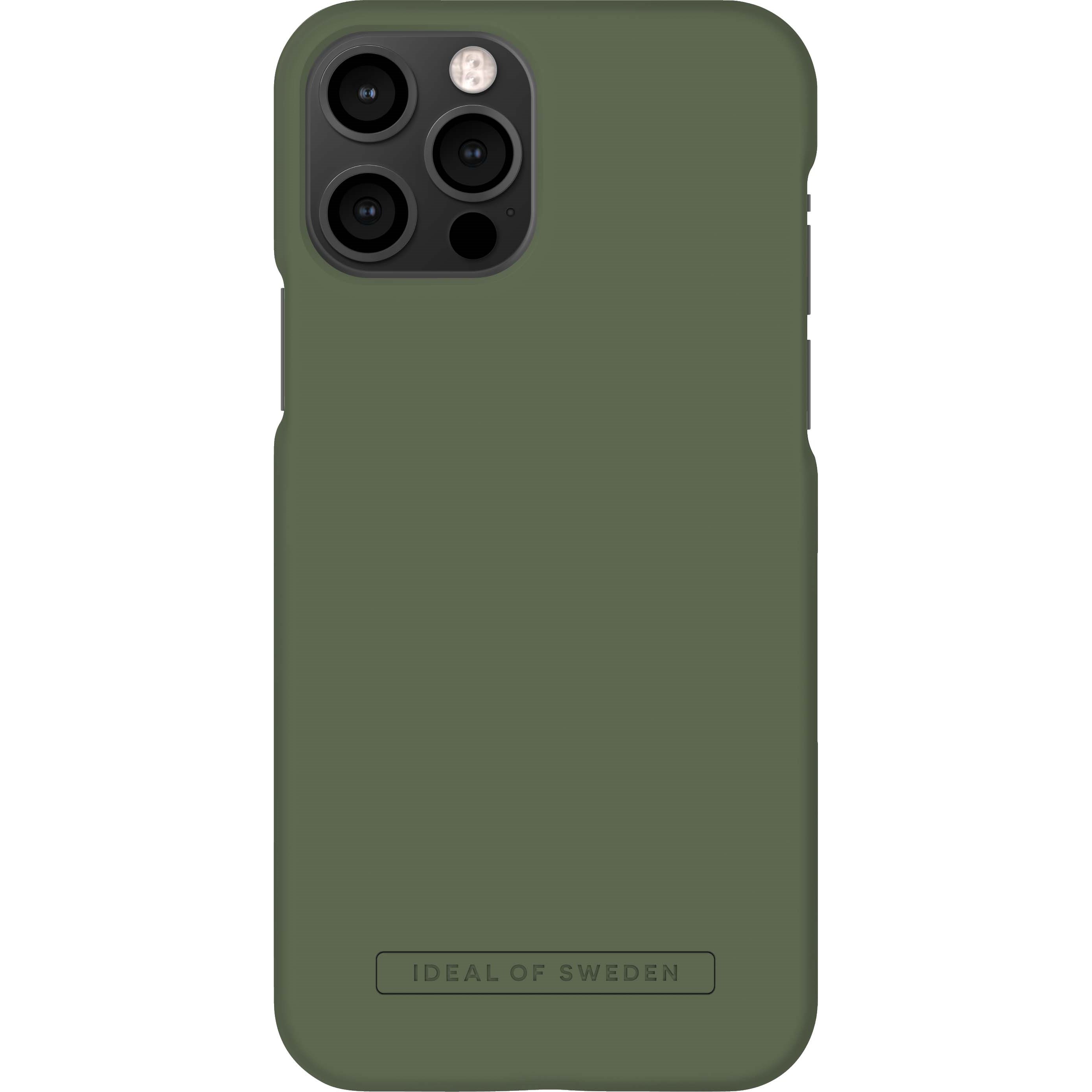 iDeal of Sweden iPhone 12/12 Pro Seamless Case Khaki