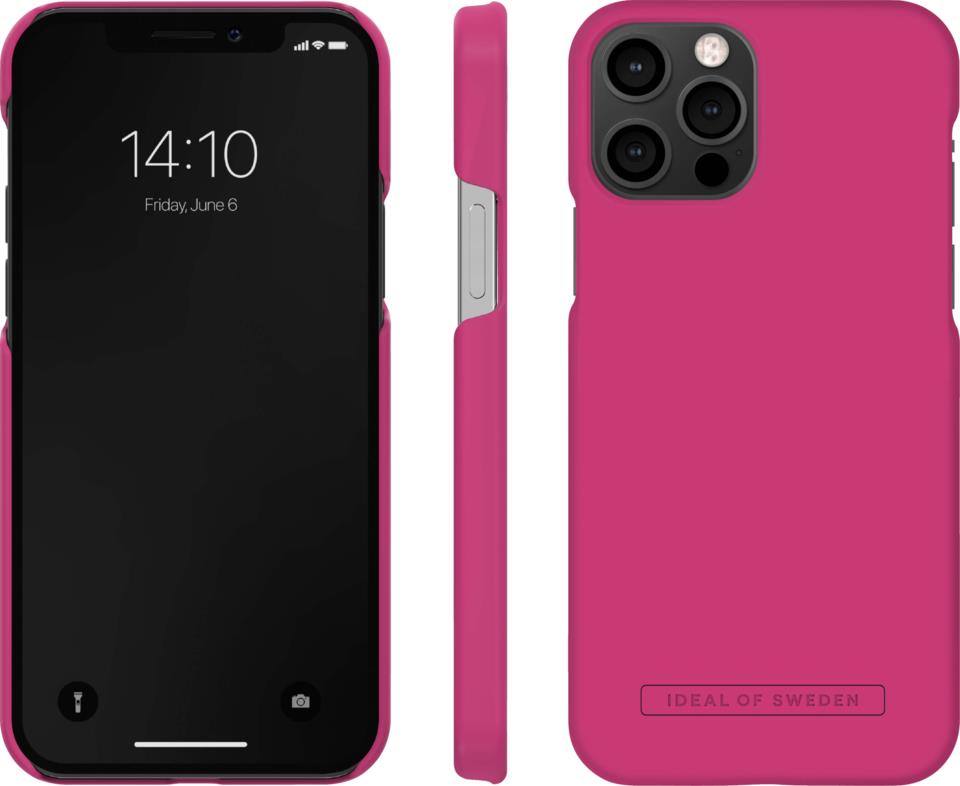 IDEAL OF SWEDEN Seamless Case iPhone 12/12 Pro Magenta