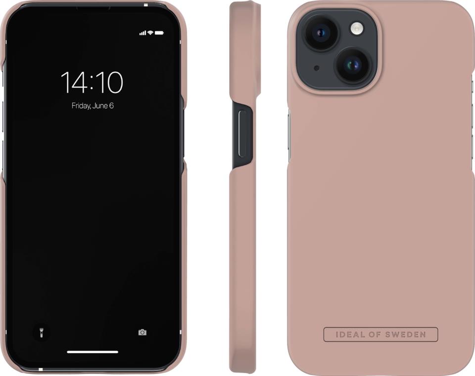 IDEAL OF SWEDEN Seamless Case iPhone 13/14 Blush Pink