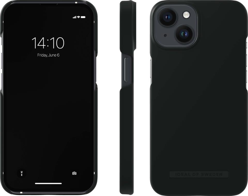 IDEAL OF SWEDEN Seamless Case iPhone 13/14 Coal Black