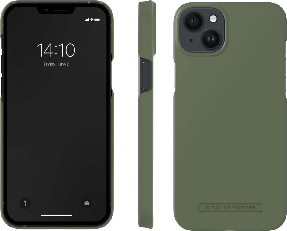IDEAL OF SWEDEN Seamless Case iPhone 14 Plus Khaki