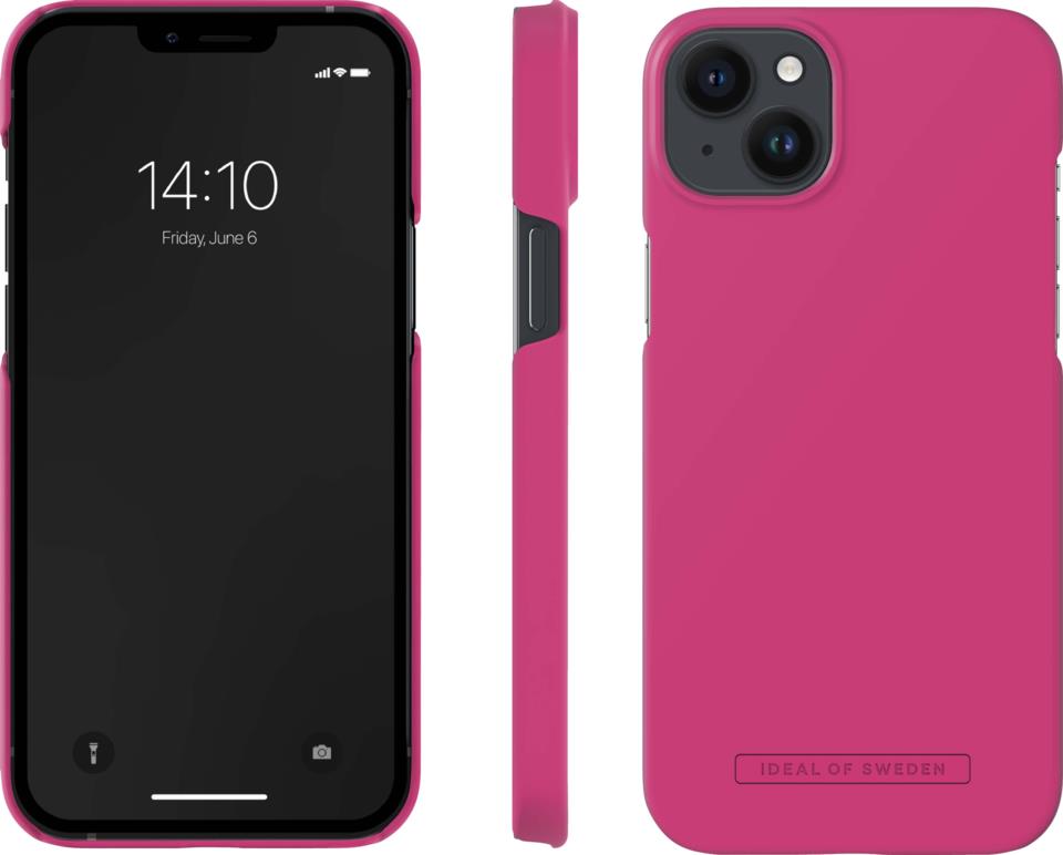 IDEAL OF SWEDEN Seamless Case iPhone 14 Plus Magenta