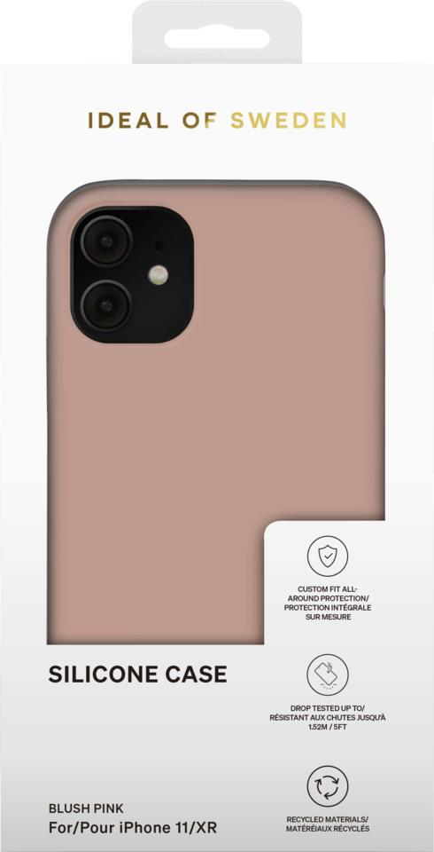 IDEAL OF SWEDEN Silicone Case iPhone 11/XR Blush Pink