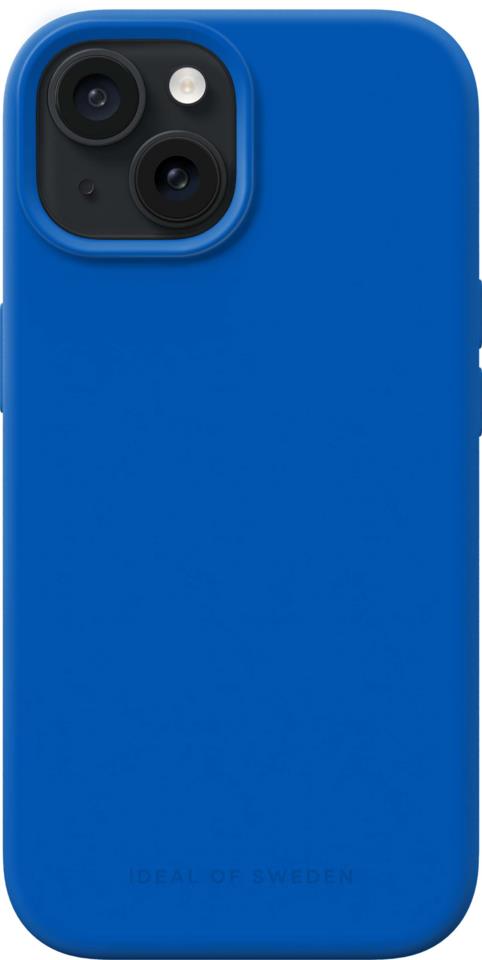 IDEAL OF SWEDEN Silicone Case iPhone 15 Cobalt Blue