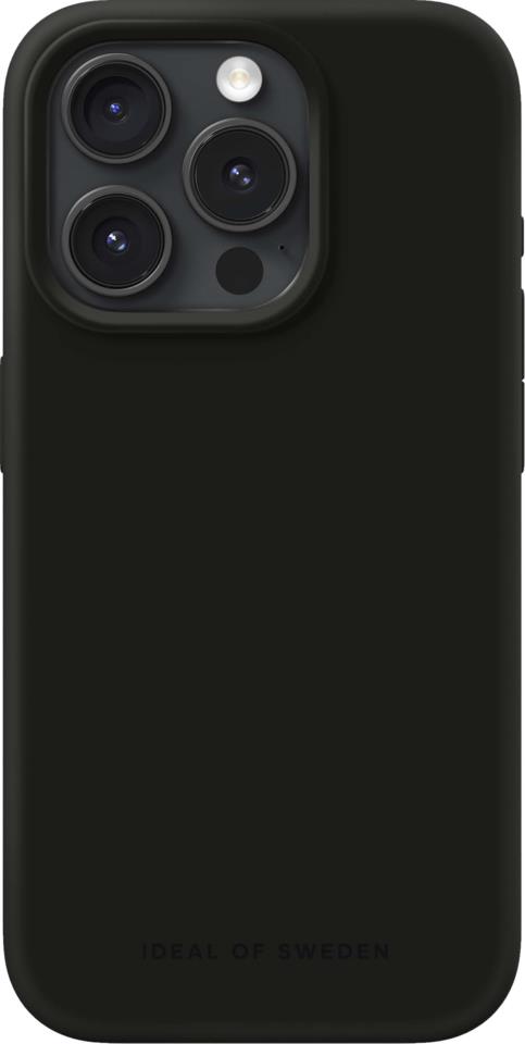 IDEAL OF SWEDEN Silicone Case iPhone 15 Pro Black