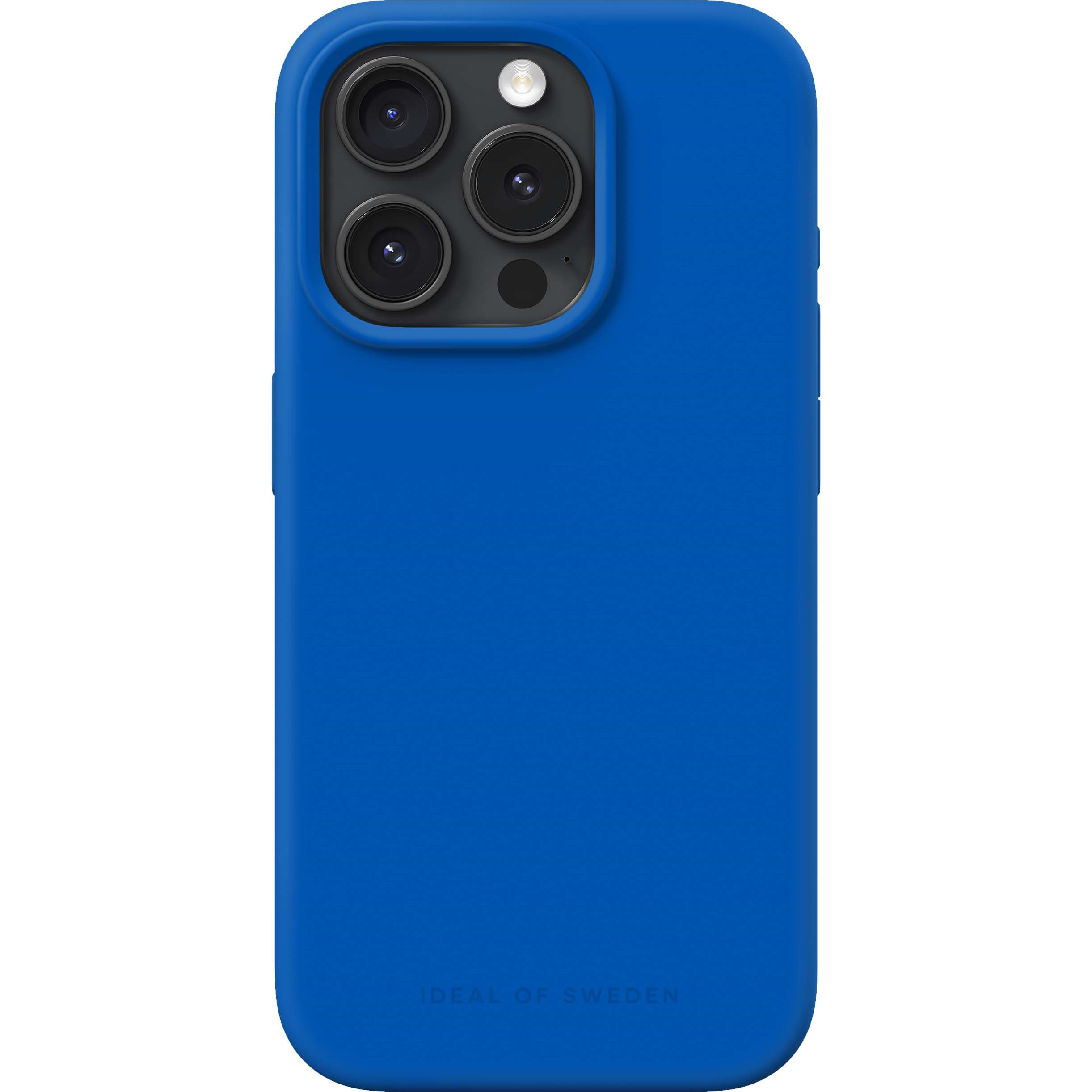 Läs mer om iDeal of Sweden iPhone 15 Pro Silicone Case Cobalt Blue