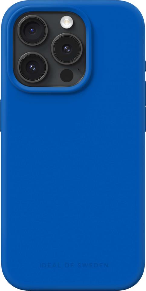 IDEAL OF SWEDEN Silicone Case iPhone 15 Pro Cobalt Blue