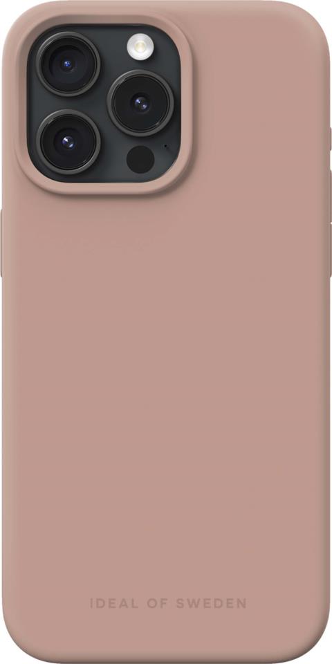 IDEAL OF SWEDEN Silicone Case iPhone 15 Pro Max Blush Pink