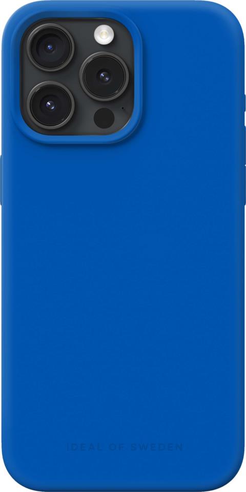IDEAL OF SWEDEN Silicone Case iPhone 15 Pro Max Cobalt Blue
