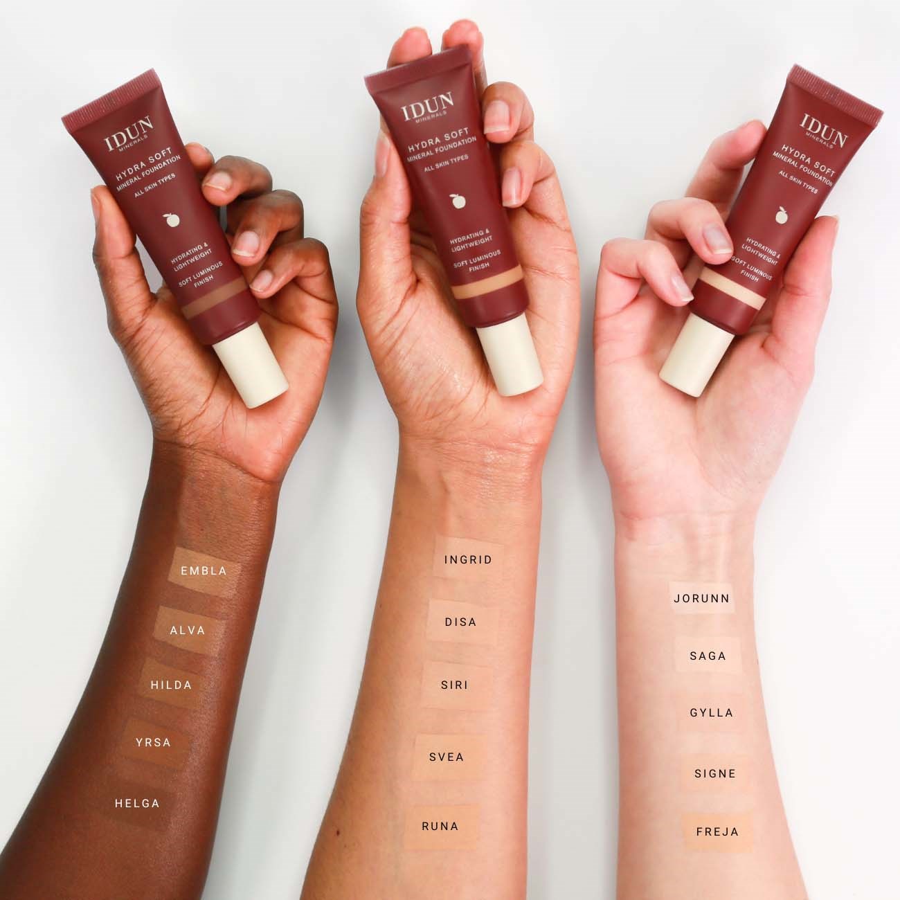 IDUN Minerals Hydra Soft Mineral Foundation Runa (obrázok 5)