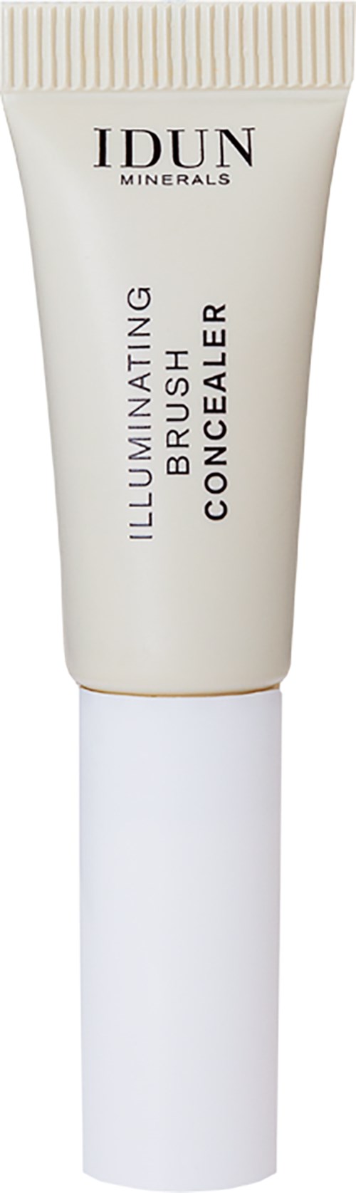 En vit tub med IDUN Minerals ljusreflekterande concealer med beige lock.