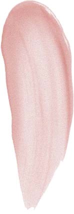 En myk rosa stripe med glatt, rundt utseende som ser ut som en stripe av lysfarget maling eller makeup.