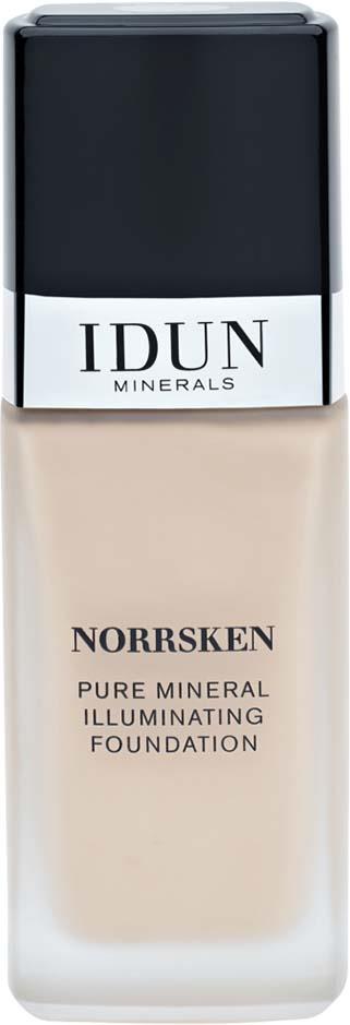 IDUN Minerals Liquid Mineral Foundation Norrsken  Jorunn