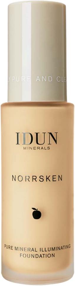 IDUN Minerals Liquid Mineral Foundation Norrsken  Svea