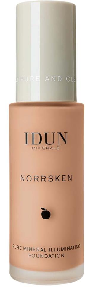 IDUN Minerals Liquid Mineral Foundation Norrsken Siri